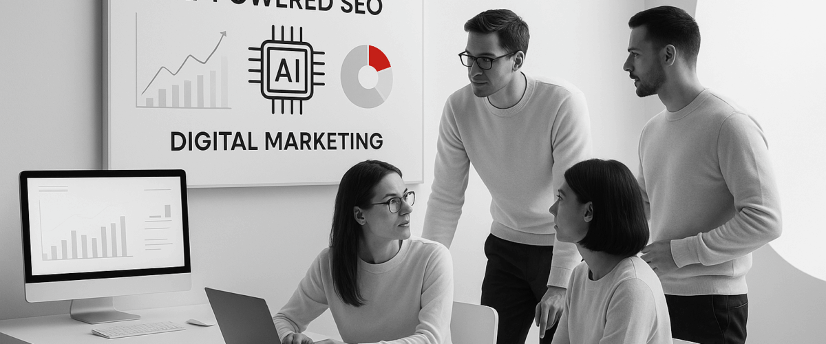 An Image illustrating AI-SEO-Agency-for-automated-AI-content-management - By Be the Answer