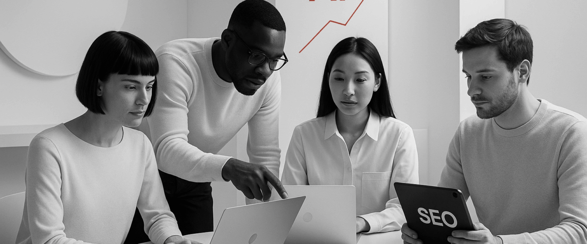 An Image illustrating AI-SEO-Agency-for-optimizing-AI-generated-answers - By Be the Answer