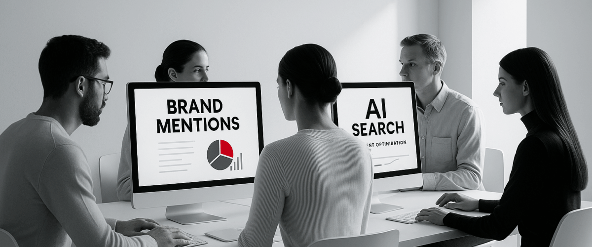 An Image illustrating AI-SEO-Agency-for-tracking-AI-mentions - By Be the Answer