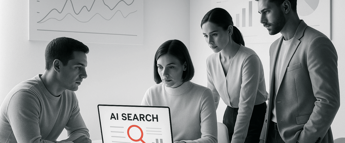 An Image illustrating AI-SEO-Agency-to-dominate-AI-search-results - By Be the Answer