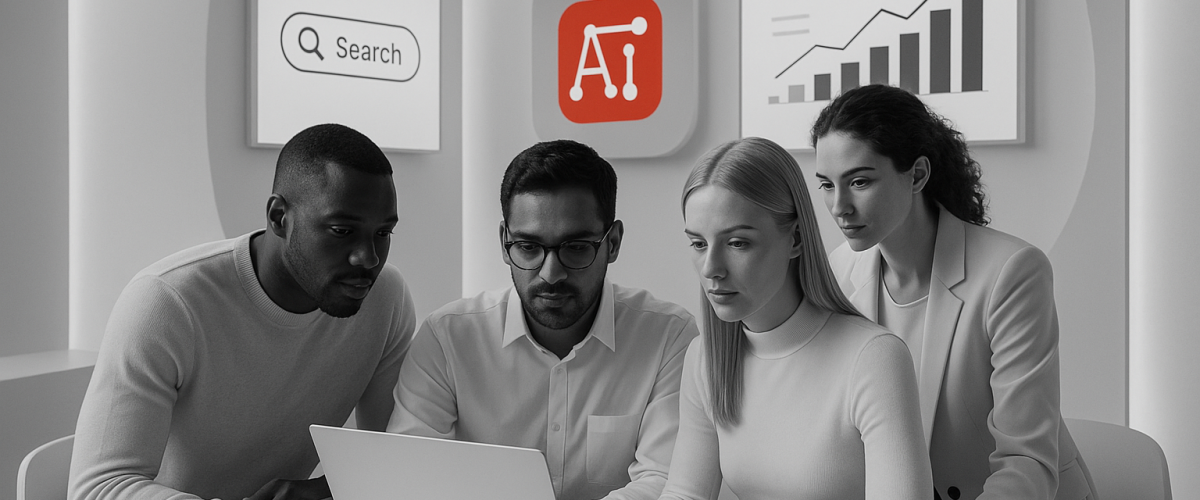 An Image illustrating AI-SEO-Agency-to-dominate-search-rankings - By Be the Answer