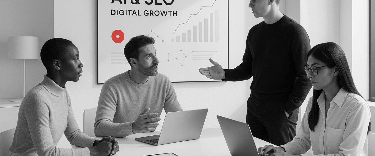 An Image illustrating Best-AI-SEO-Agency-for-digital-marketing-strategies - By Be the Answer