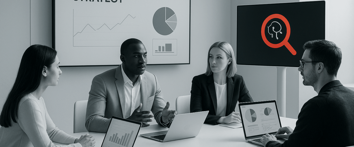 An Image illustrating Leading-AI-SEO-Agency-for-brand-positioning - By Be the Answer