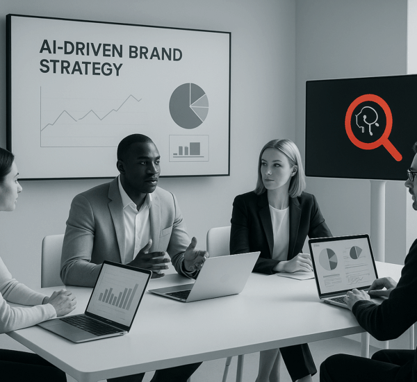 An Image illustrating Leading-AI-SEO-Agency-for-brand-positioning - By Be the Answer