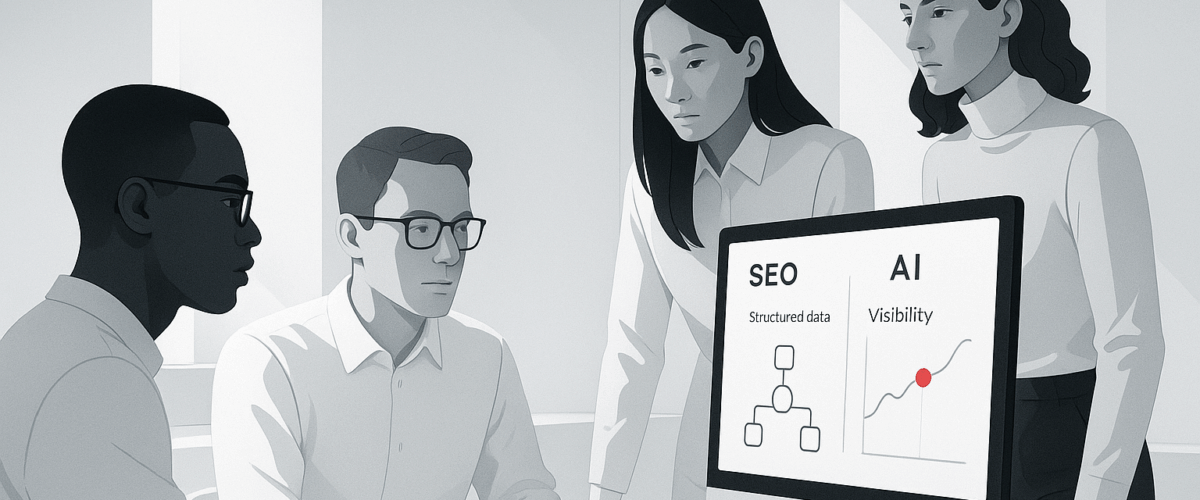 An Image illustrating Best-AI-SEO-companies-in-2025-1 - By Be the Answer