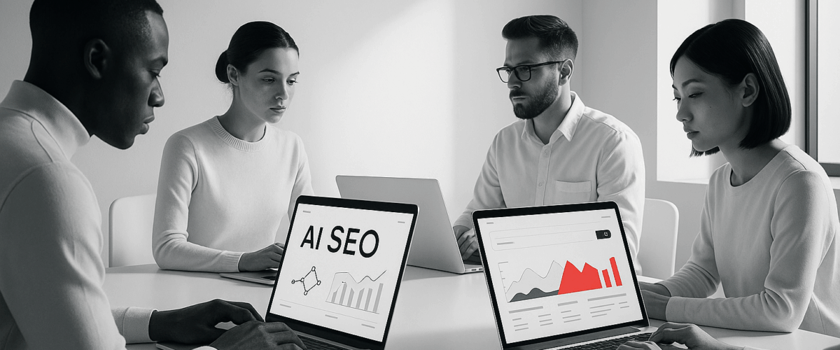 An Image illustrating Best-AI-SEO-tools-and-agencies-1 - By Be the Answer