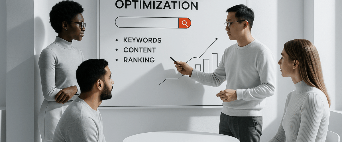 An Image illustrating Leading-AI-search-optimization-providers - By Be the Answer